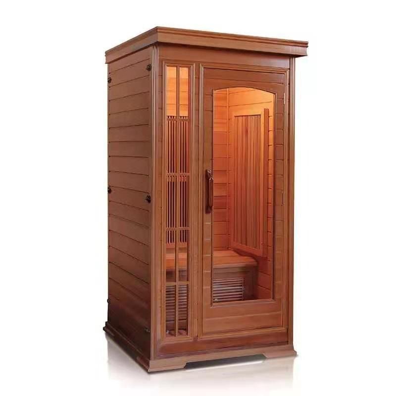 Outra Tenda de Sauna Infravermelha Distante para 1-3 Pessoas, Baixa Emissão EMF, Sauna Infravermelha Interna Móvel