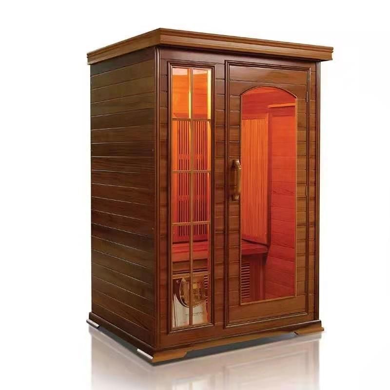 Outra Tenda de Sauna Infravermelha Distante para 1-3 Pessoas, Baixa Emissão EMF, Sauna Infravermelha Interna Móvel