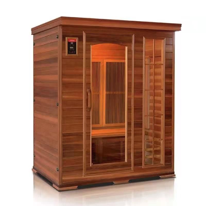 Outra Tenda de Sauna Infravermelha Distante para 1-3 Pessoas, Baixa Emissão EMF, Sauna Infravermelha Interna Móvel