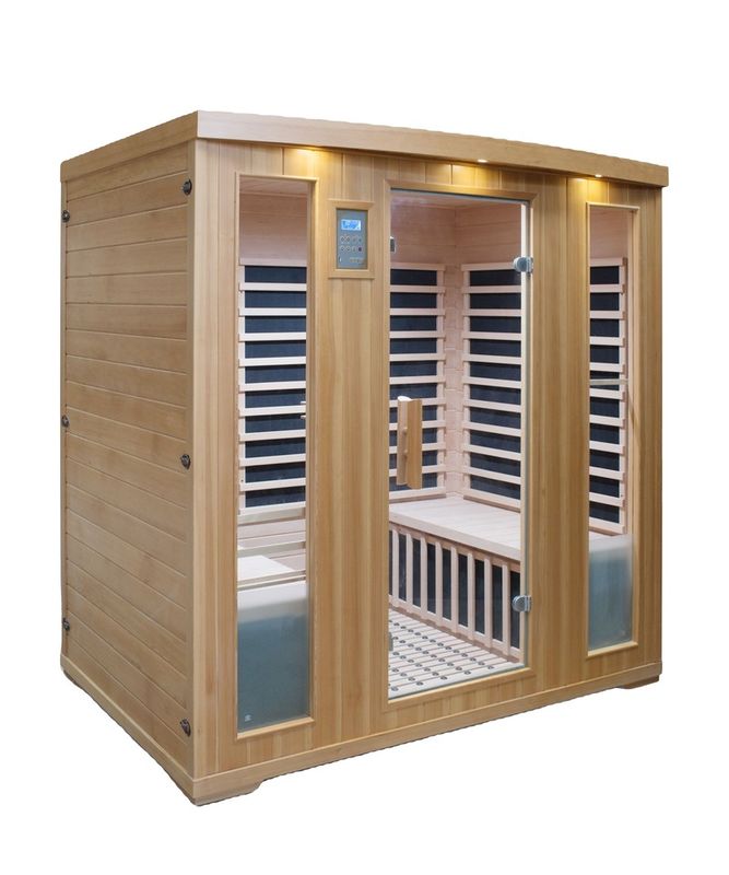 2021 New Design Tradicional Custom Hot Sales Fechado Secador de Vapor Sala de Chuveiro Sauna Sala de Infravermelho Banho de Vapor de Madeira