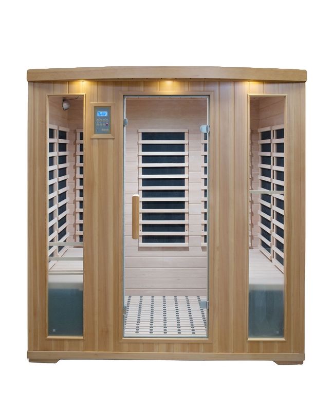 2021 New Design Tradicional Custom Hot Sales Fechado Secador de Vapor Sala de Chuveiro Sauna Sala de Infravermelho Banho de Vapor de Madeira