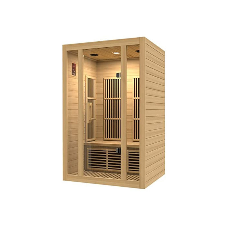 Painel de controle de computador único grande Sauna comercial personalizada Banho de vapor seco de luxo