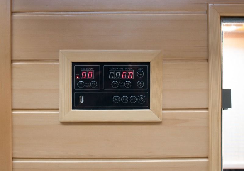 Tourmaline Painel de Controle de Computador para Banho de Vapor Simples e Duplo, Sala de Suor, Sauna Doméstica, Banheira de Infravermelho Longo, Desintoxicação