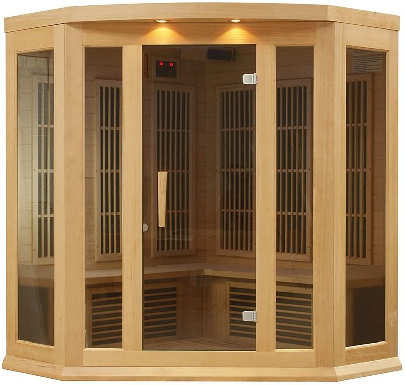 Saunas Infravermelhas com Painel de Controle por Computador para Emagrecimento Spa Room 4 Pessoas Portátil Sauna Infravermelha Distante