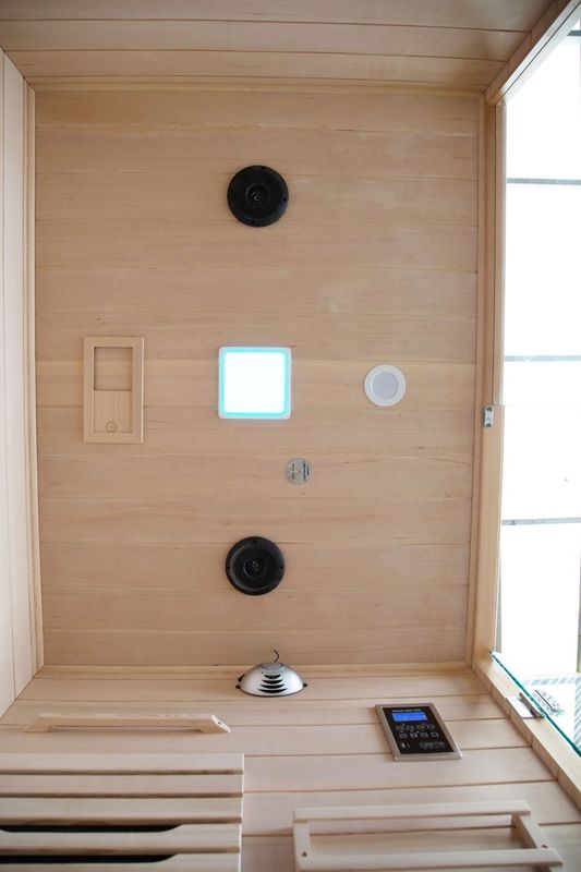 Painel de Controle de Computador Sala Casa Desintoxicação Desumidificação Sala de Sauna Ondas de Luz Infravermelho Longo Suor Suor