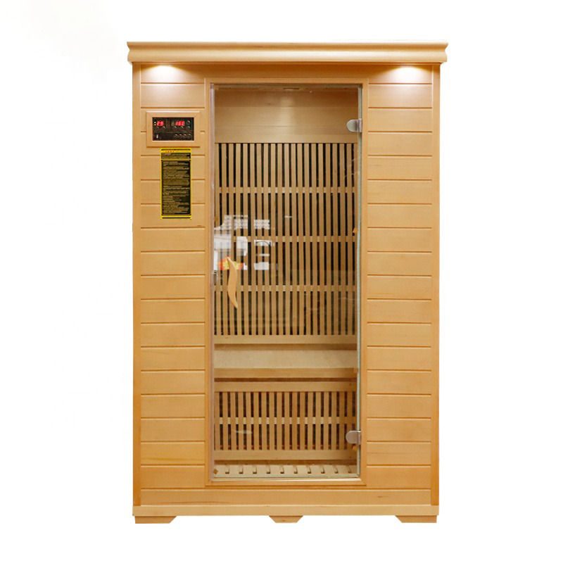 Sala de Sauna a Vapor com Aquecedor de Fibra de Carbono para Duplo Doméstico Infravermelho Tradicional Painel de Controle de Sauna Pessoal Distante