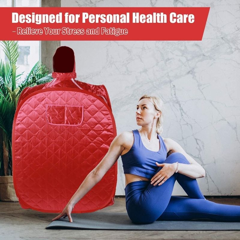 Sauna pessoal portátil moderna com vapor para casa conveniente cadeira de sauna dobrável máquina tenda sauna fácil instalação