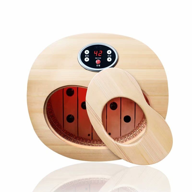 Aquecedor de Banho Portátil de Infravermelho Longo Elétrico por Atacado Moderno Sauna de Saúde Banho de Pés Sitz Sauna Seca Coreia Massajador de Pés Spa de Pés