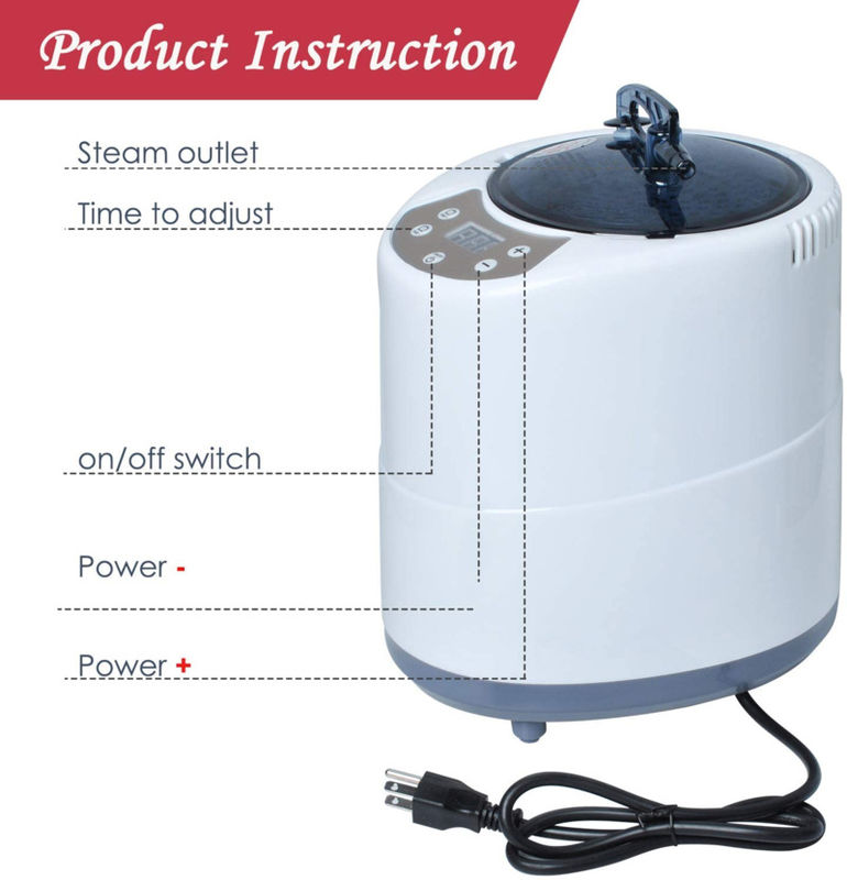 4.2L 220V/110V EUA UE Plugue Moderno de Alta Qualidade Vaporizador Portátil Gerador de Vapor de Sauna Aquecedor de Sauna Elétrico Para Sauna Interna