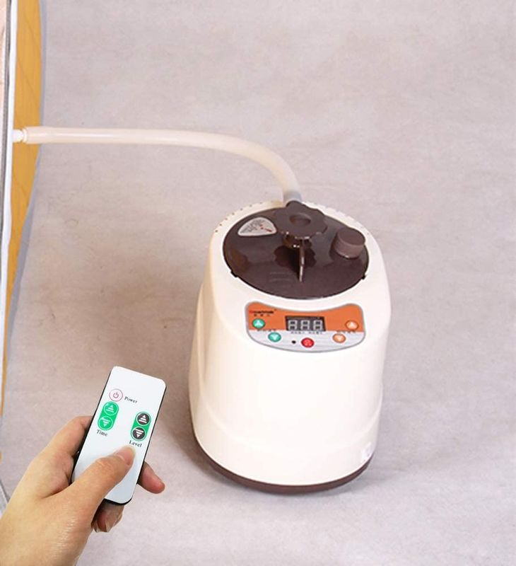 2 litros Sauna moderna portátil gerador de vapor para casa Saunas de vapor máquina de spa para desintoxicação do corpo perda de peso EUA UE plug
