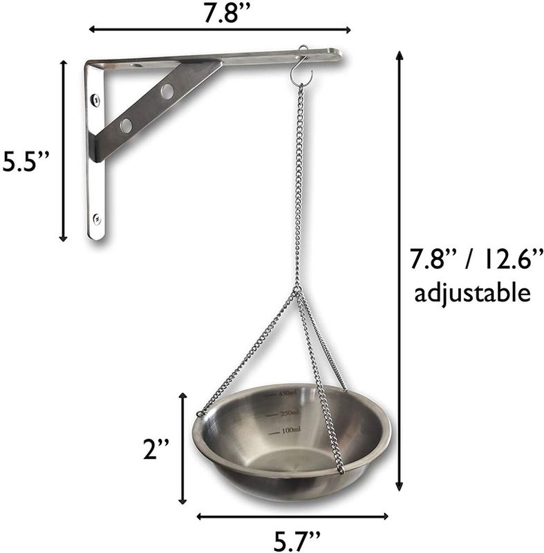 Taça de óleo de sauna tradicional Sauna Aromaterapia Diffuser de fragrância de óleo essencial para sauna e suporte de óleo de spa pendente